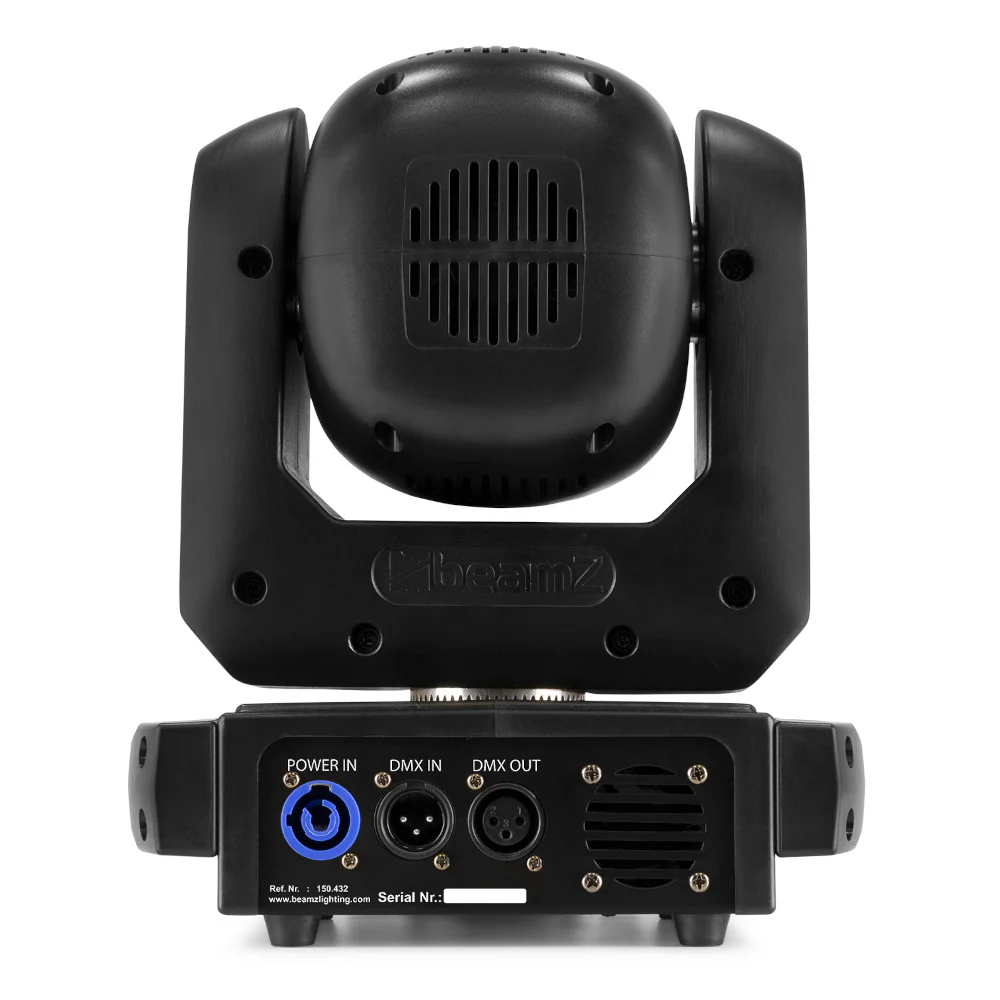 Beamz Cobra 100R Spot 100W Moving Head with Ring - Image 4