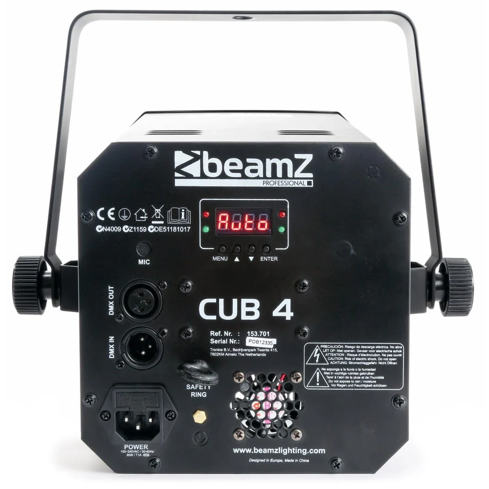 Beamz Cub4 II LED Effect Light - Image 6