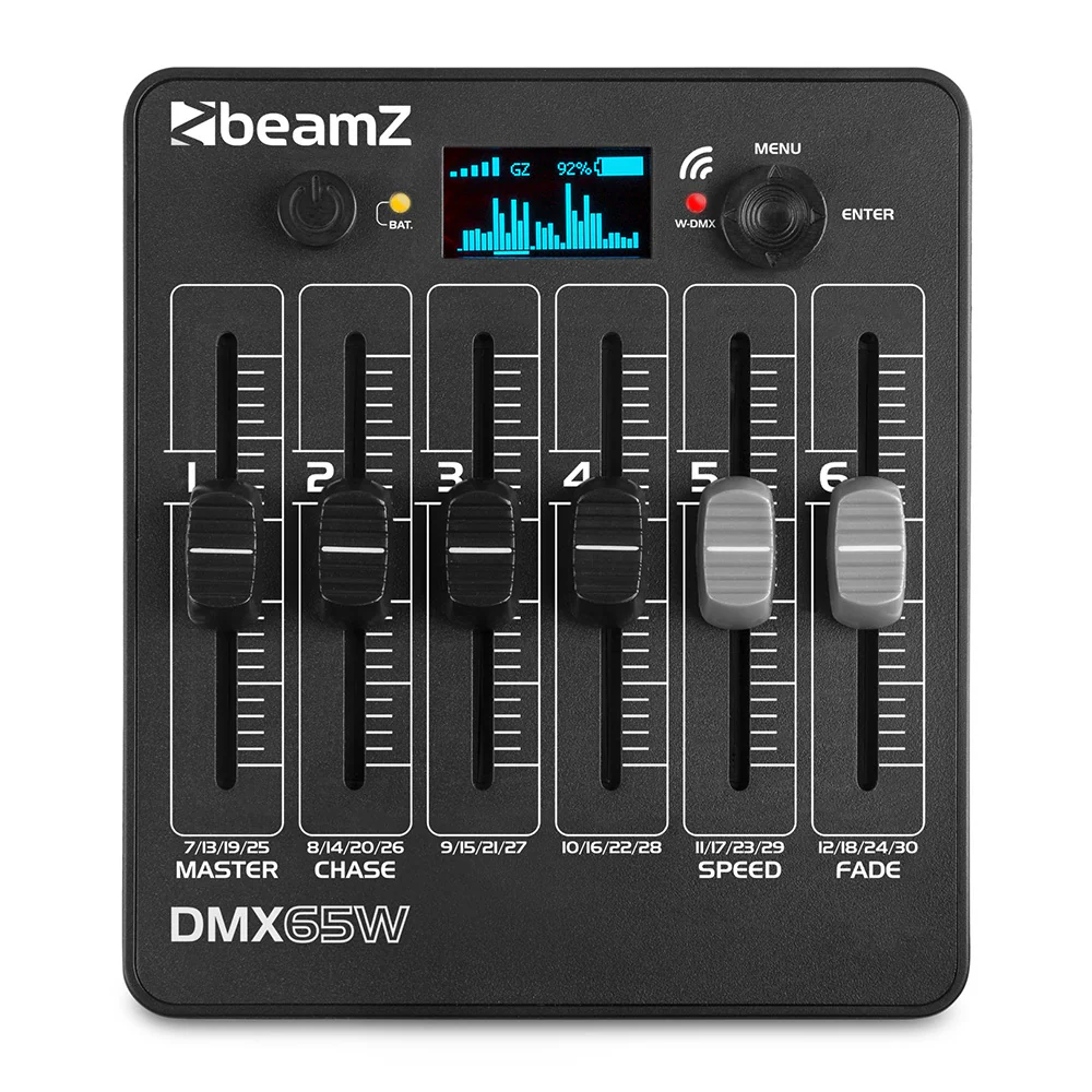 Beamz DMX65W Portable Wireless DMX Controller - Image 12