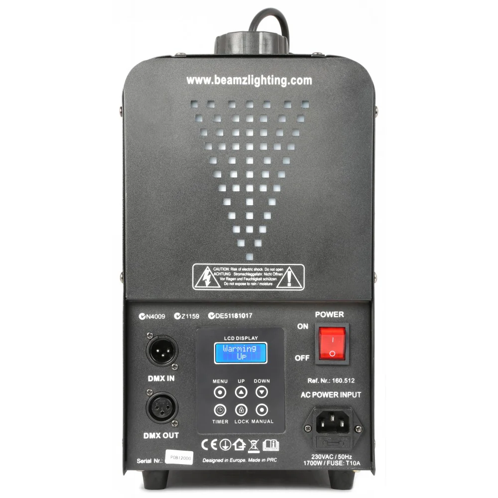 Beamz H2000 Faze Machine with Timer and DMX 1700W - Image 3