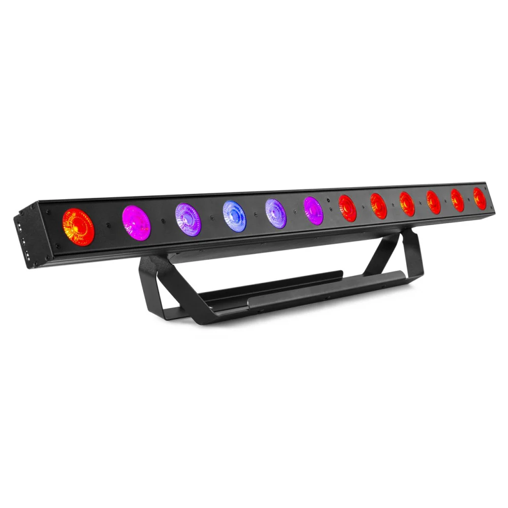 Beamz LCB155 LED Bar 12 x 12W Hex Colour Wash Light Rail - Image 8