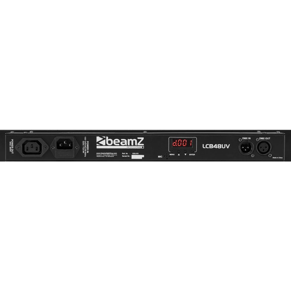 Beamz LCB48-UV LED Ultra Violet Wash Light - Image 3