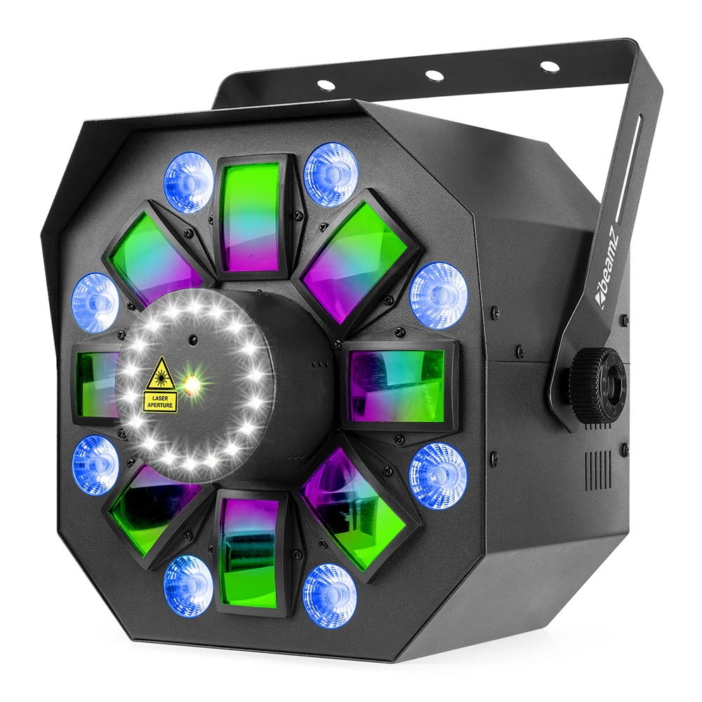 Beamz MULTIBOX 4-in-1 DJ Effect Light - Image 2