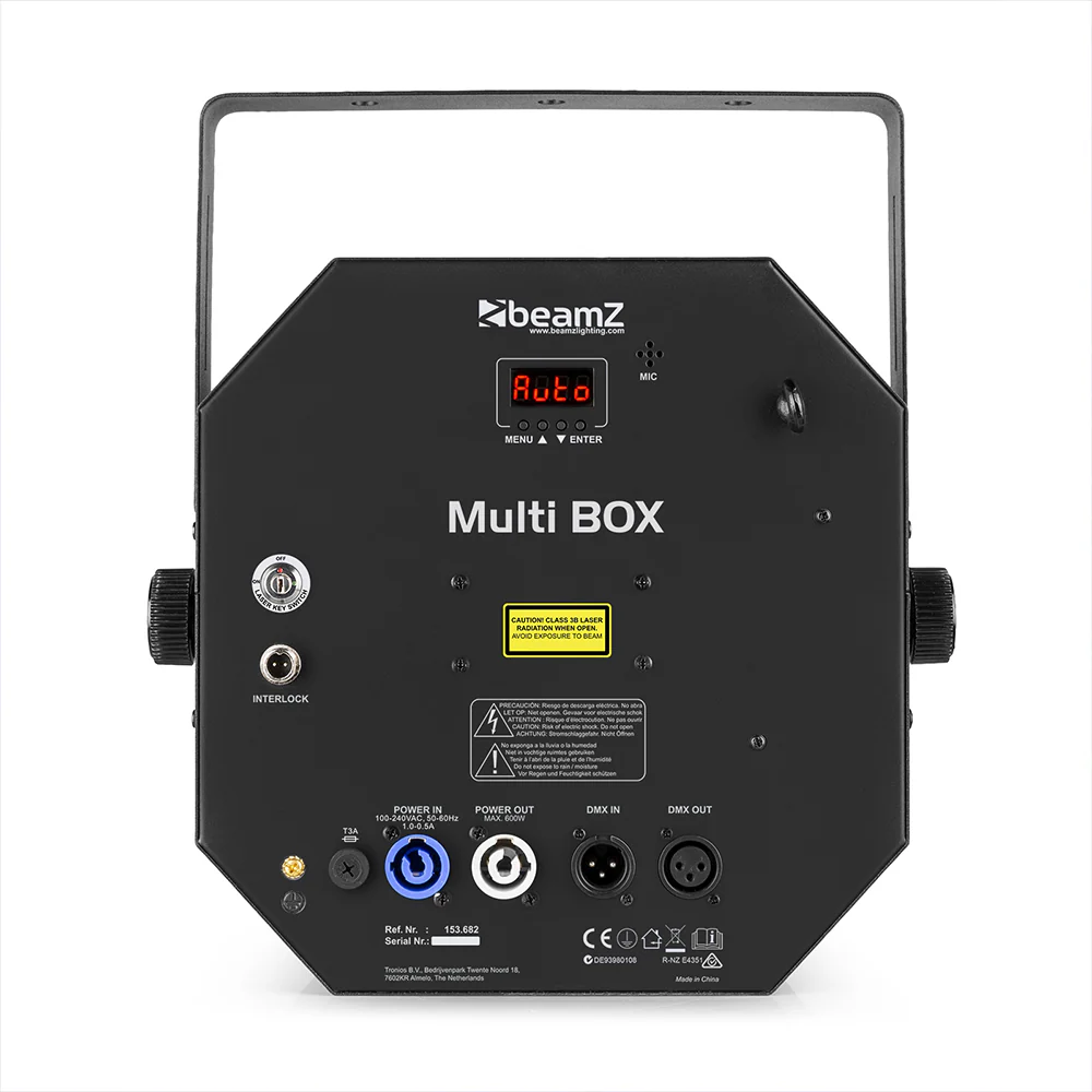 Beamz MULTIBOX 4-in-1 DJ Effect Light - Image 4