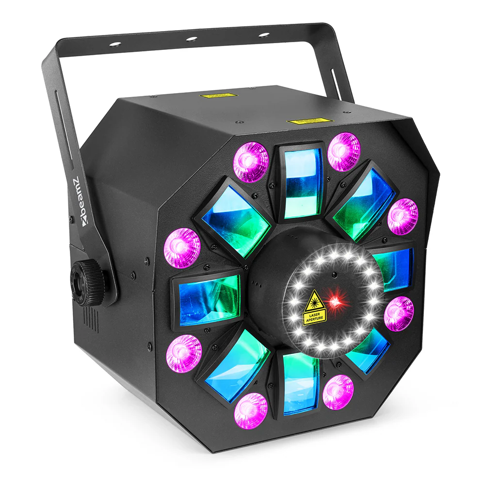 Beamz MULTIBOX 4-in-1 DJ Effect Light - Image 9