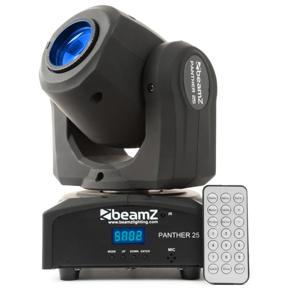 Beamz Panther 25 LED Moving Head Spot with IRC - Image 14