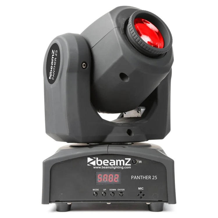 Beamz Panther 25 LED Moving Head Spot with IRC - Image 15
