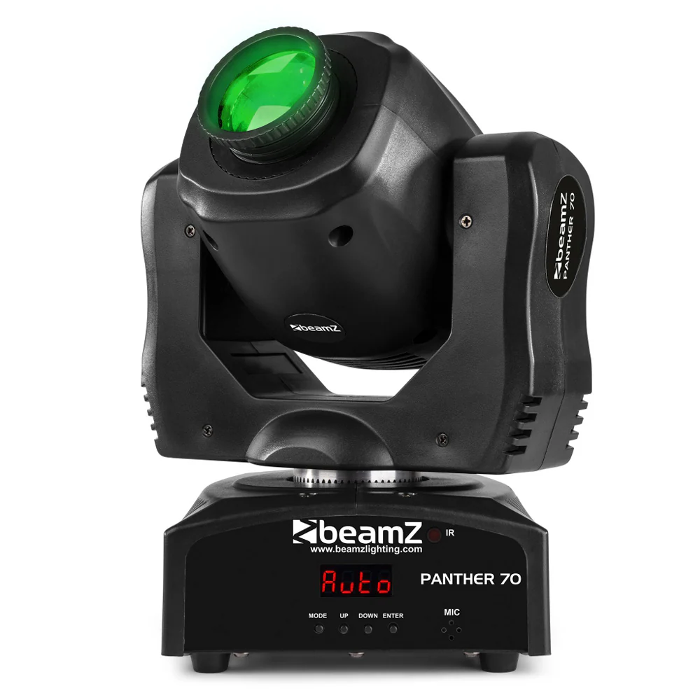 Beamz Panther 70 LED Moving Head Spot with IRC - Image 19