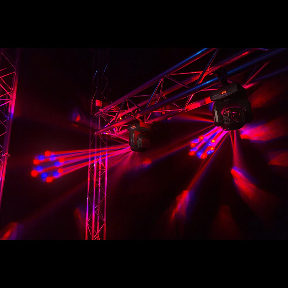 Beamz Panther 80 LED Moving Head Effect with IRC - Image 8