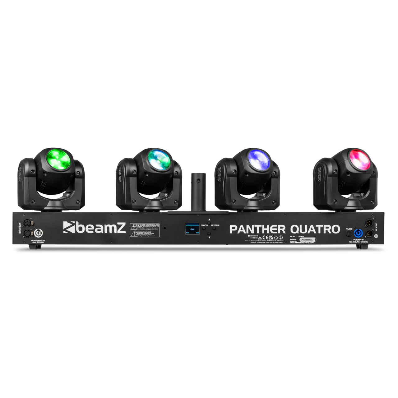 BeamZ PANTHER-QUATTRO Moving Head Bar w/4x 40W RGBW Beams - Image 9