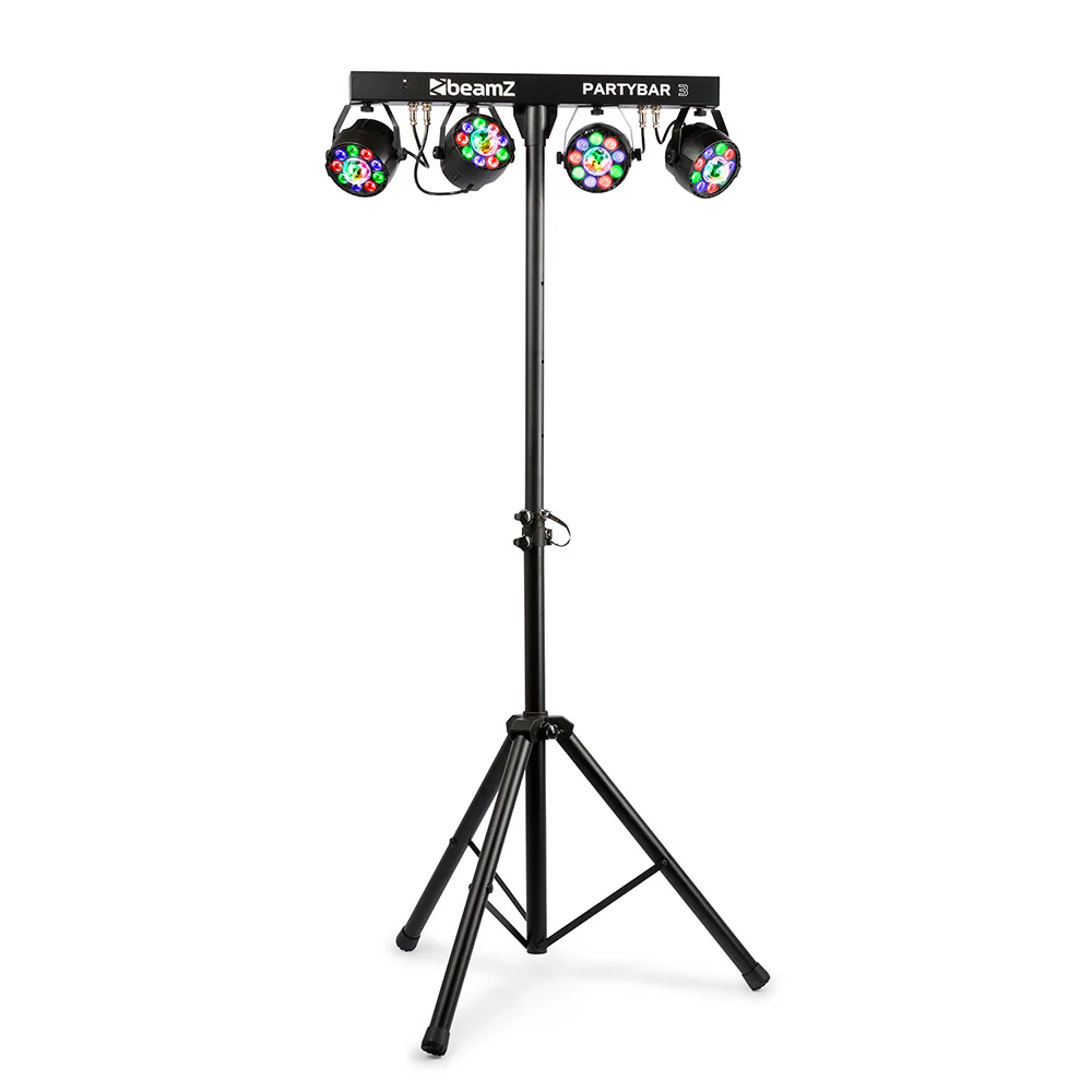 Beamz PartyBar 3 All-In-One LED DJ Lighting System - Image 5