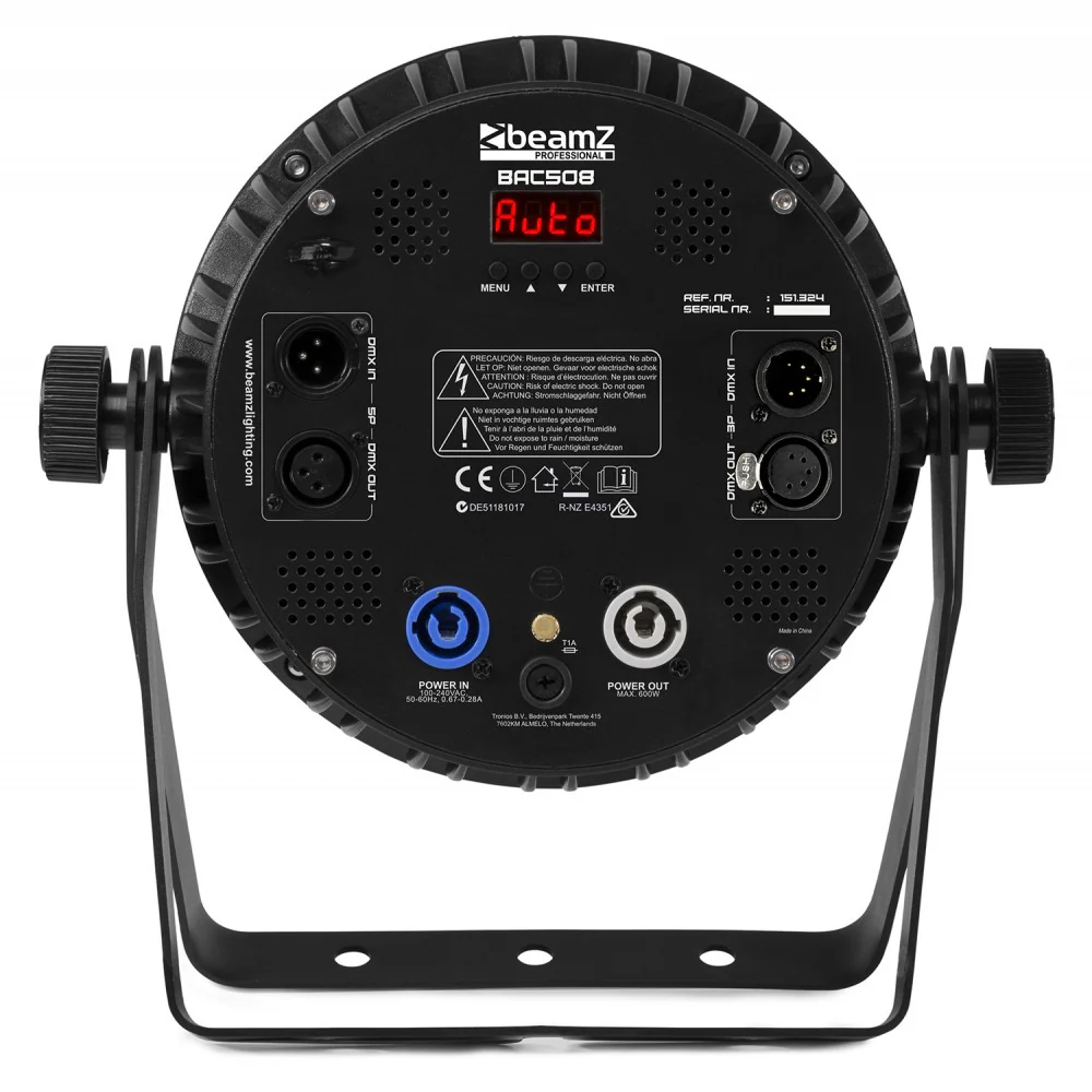 Beamz PRO BAC508 12x14W RGBA WW - Image 5