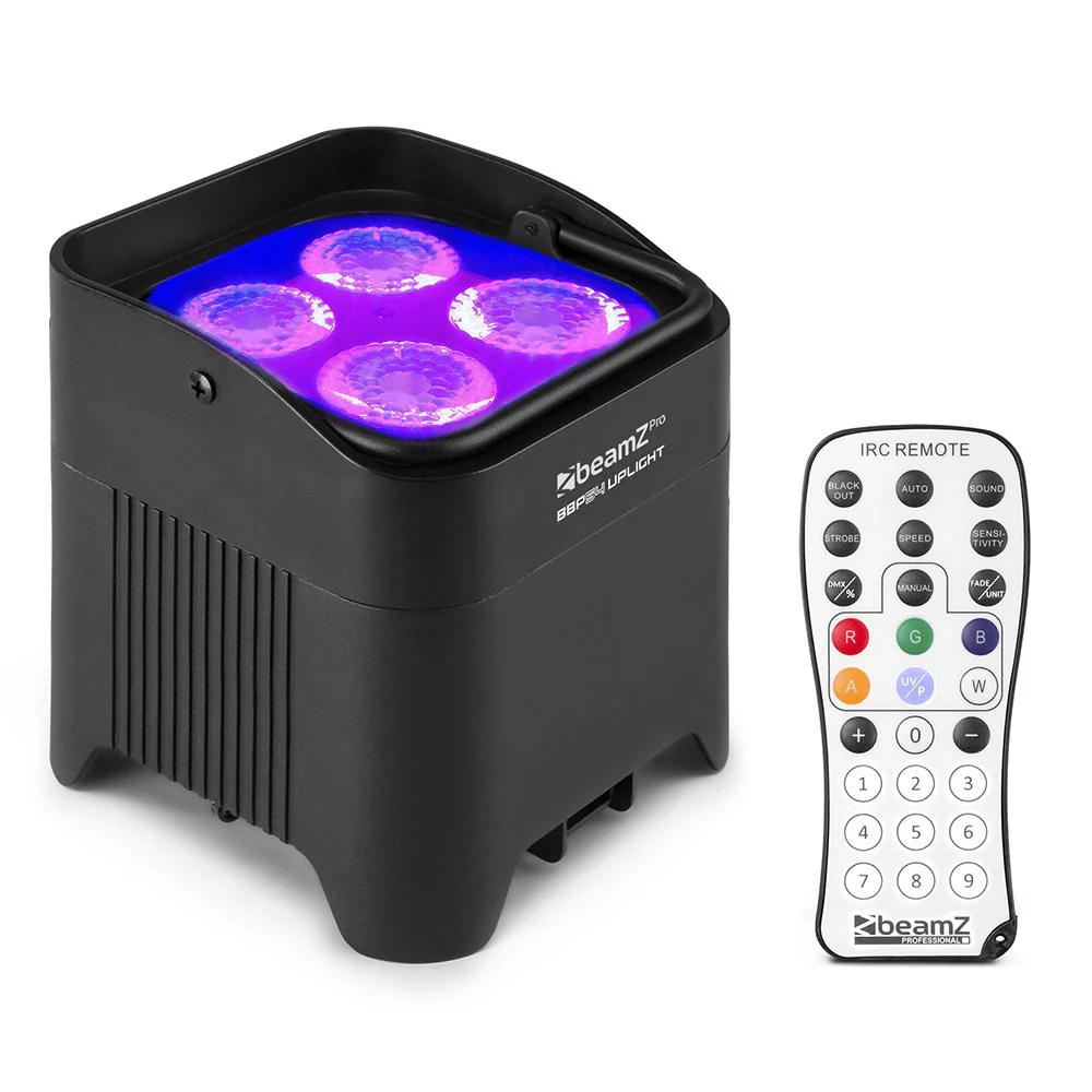 Beamz Pro BBP54 Bundle with 8x Lights and Flight Case - Image 2