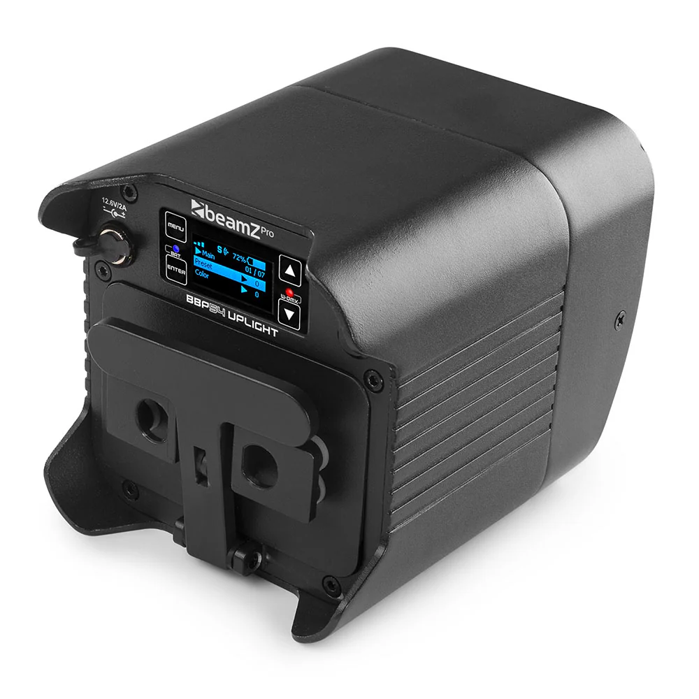 Beamz PRO BBP54 Uplight IP65 4x12W Battery Wireless DMX - Image 12