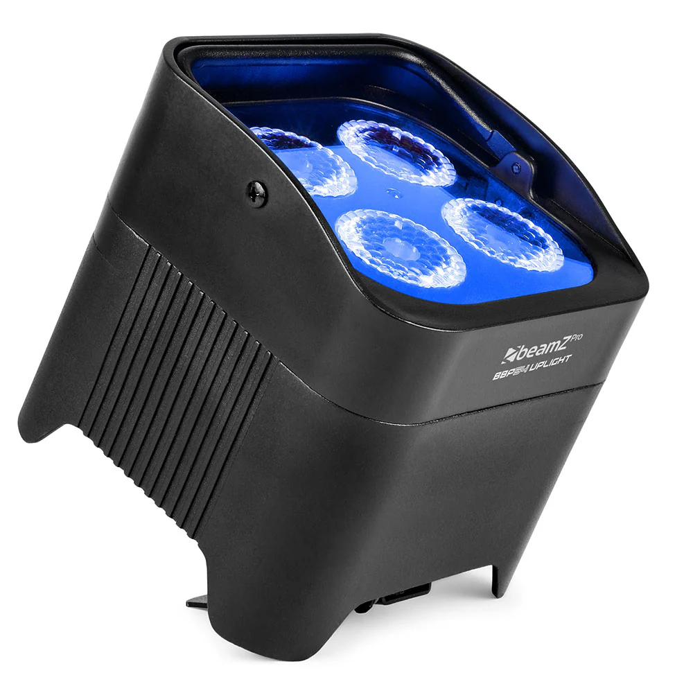 Beamz PRO BBP54 Uplight IP65 4x12W Battery Wireless DMX - Image 2