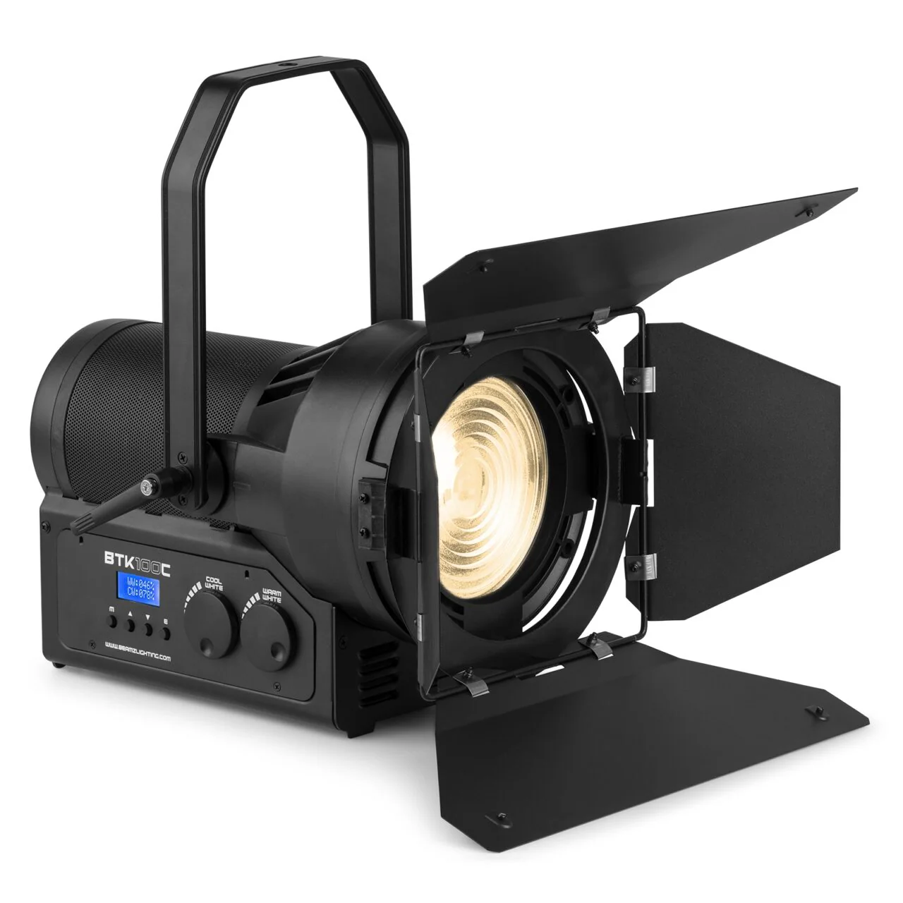 Beamz PRO BTK100C LED Fresnel Spotlight with Manual Zoom - Image 3