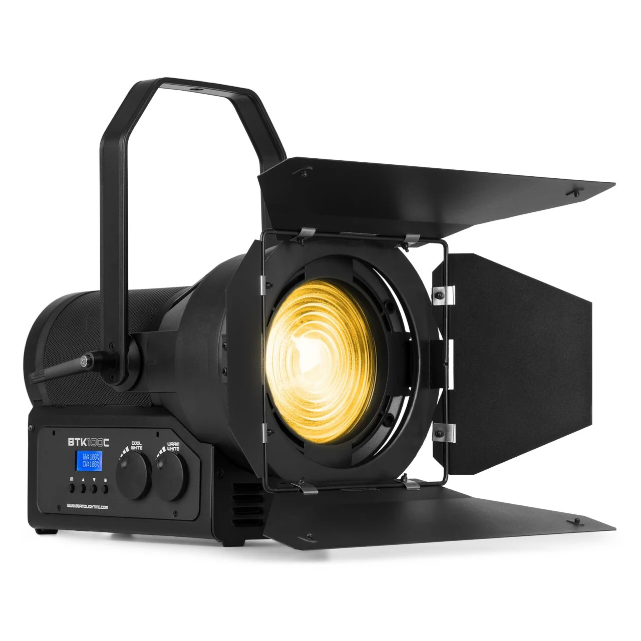 Beamz PRO BTK100C LED Fresnel Spotlight with Manual Zoom - Image 4