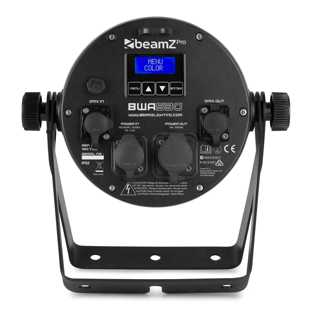 Beamz PRO BWA530 LED Alupar IP65 7x12W - Image 5