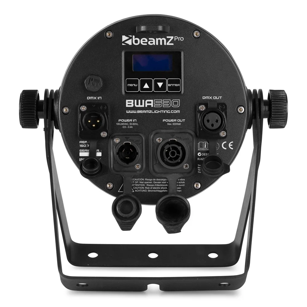 Beamz PRO BWA530 LED Alupar IP65 7x12W - Image 6