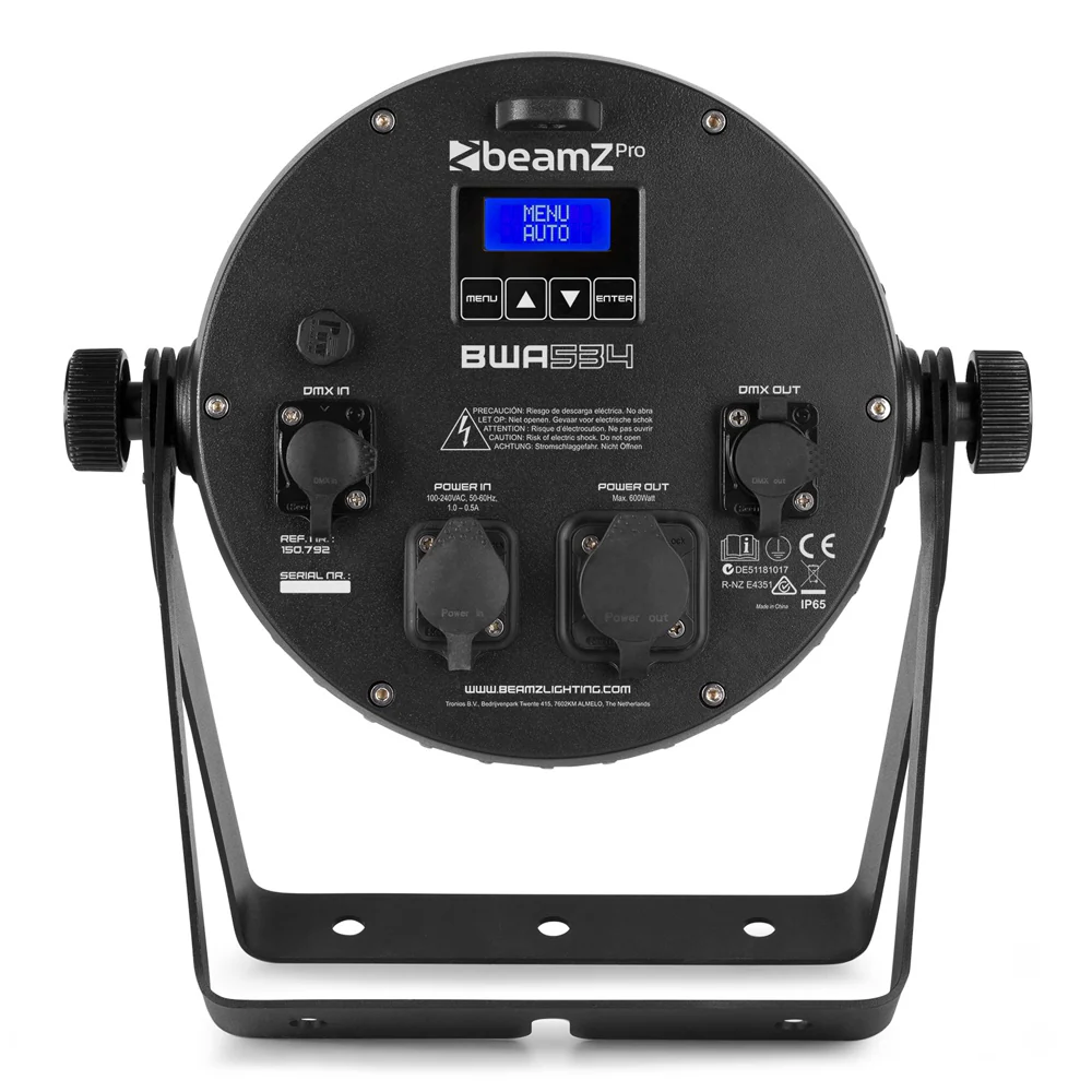 Beamz PRO BWA534 LED Alupar IP65 12x15W - Image 5