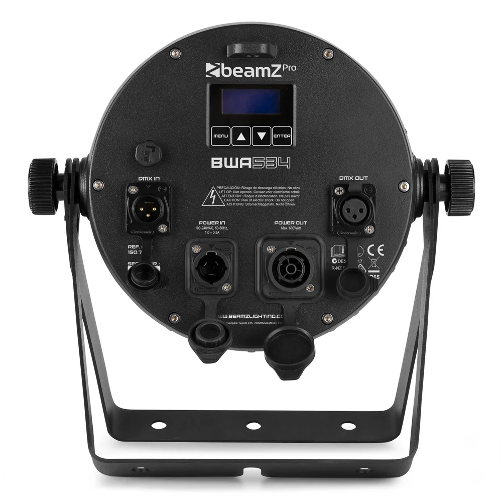 Beamz PRO BWA534 LED Alupar IP65 12x15W - Image 7