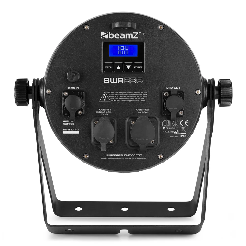 Beamz PRO BWA536 LED Alupar IP65 18x12W - Image 6