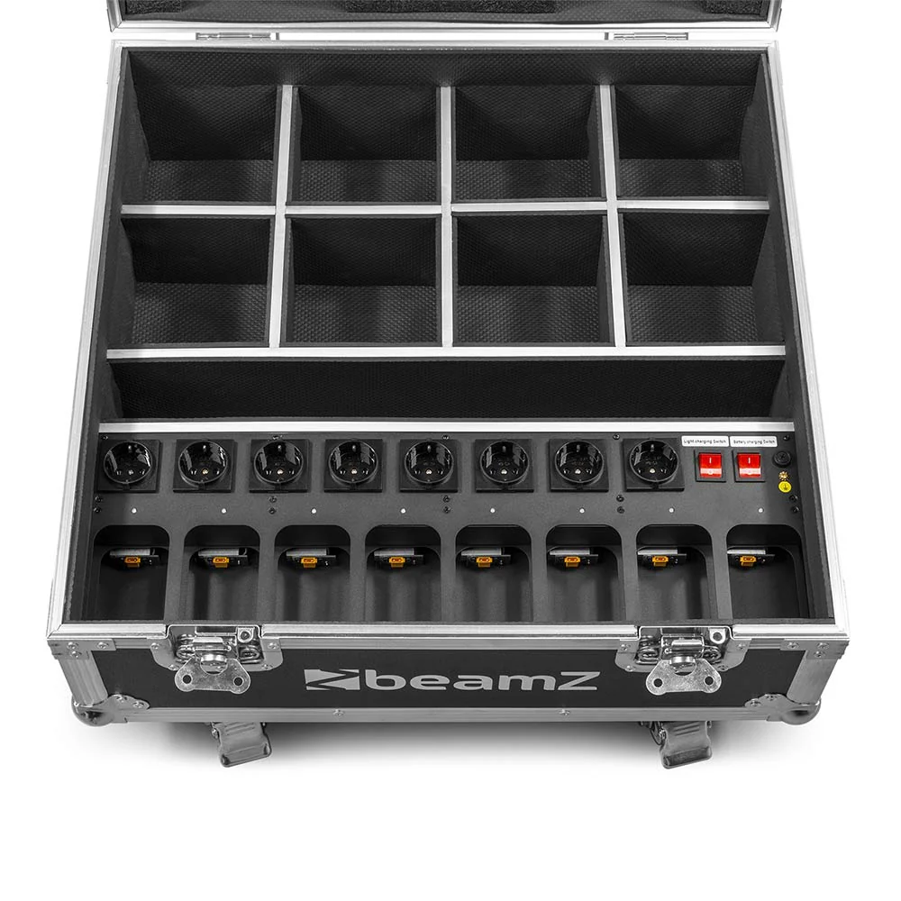 Beamz PRO FCC10 Flightcase for 8Pcs BBP54 - Image 3
