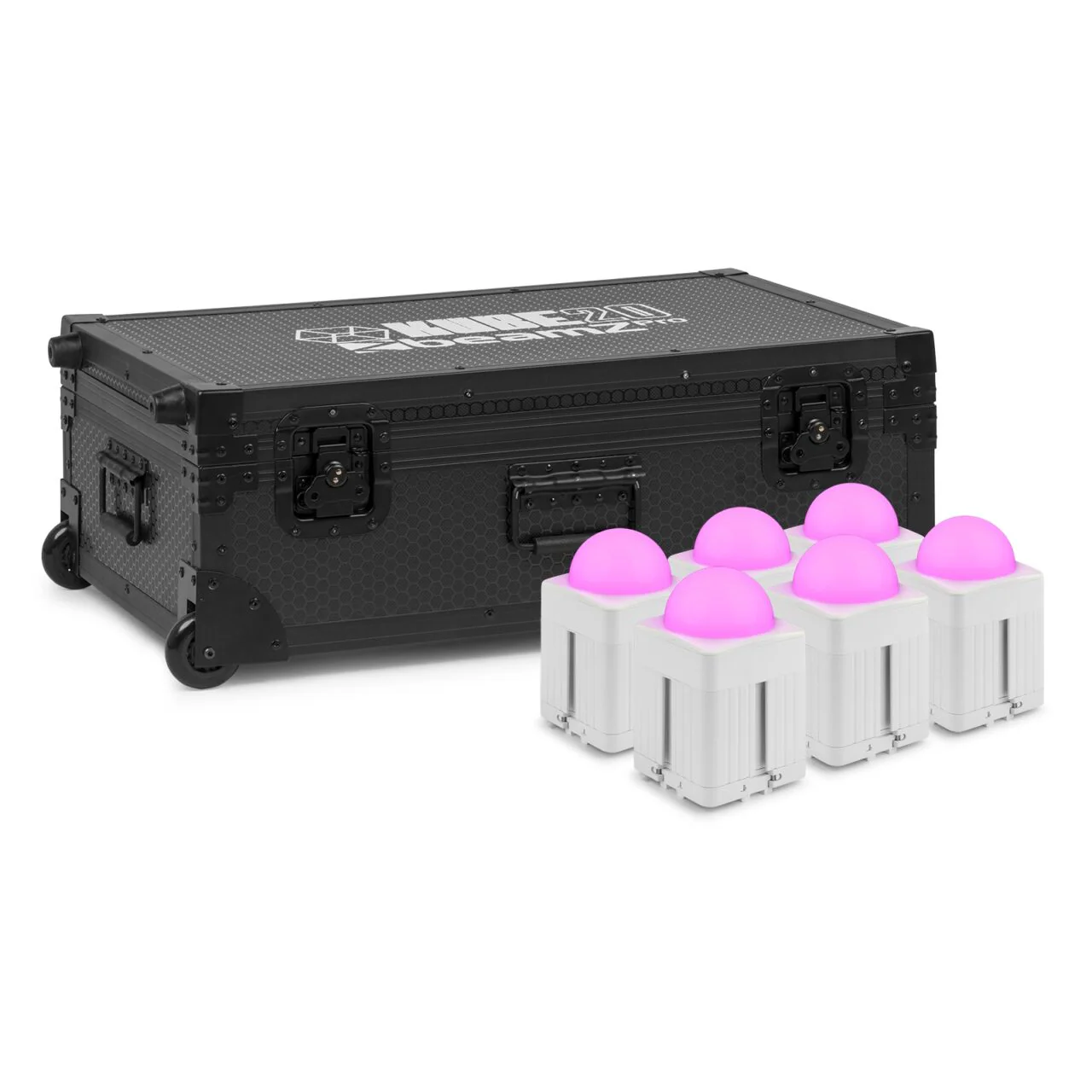 Beamz PRO FCC30 Charging Flightcase for KUBE20 - Image 2