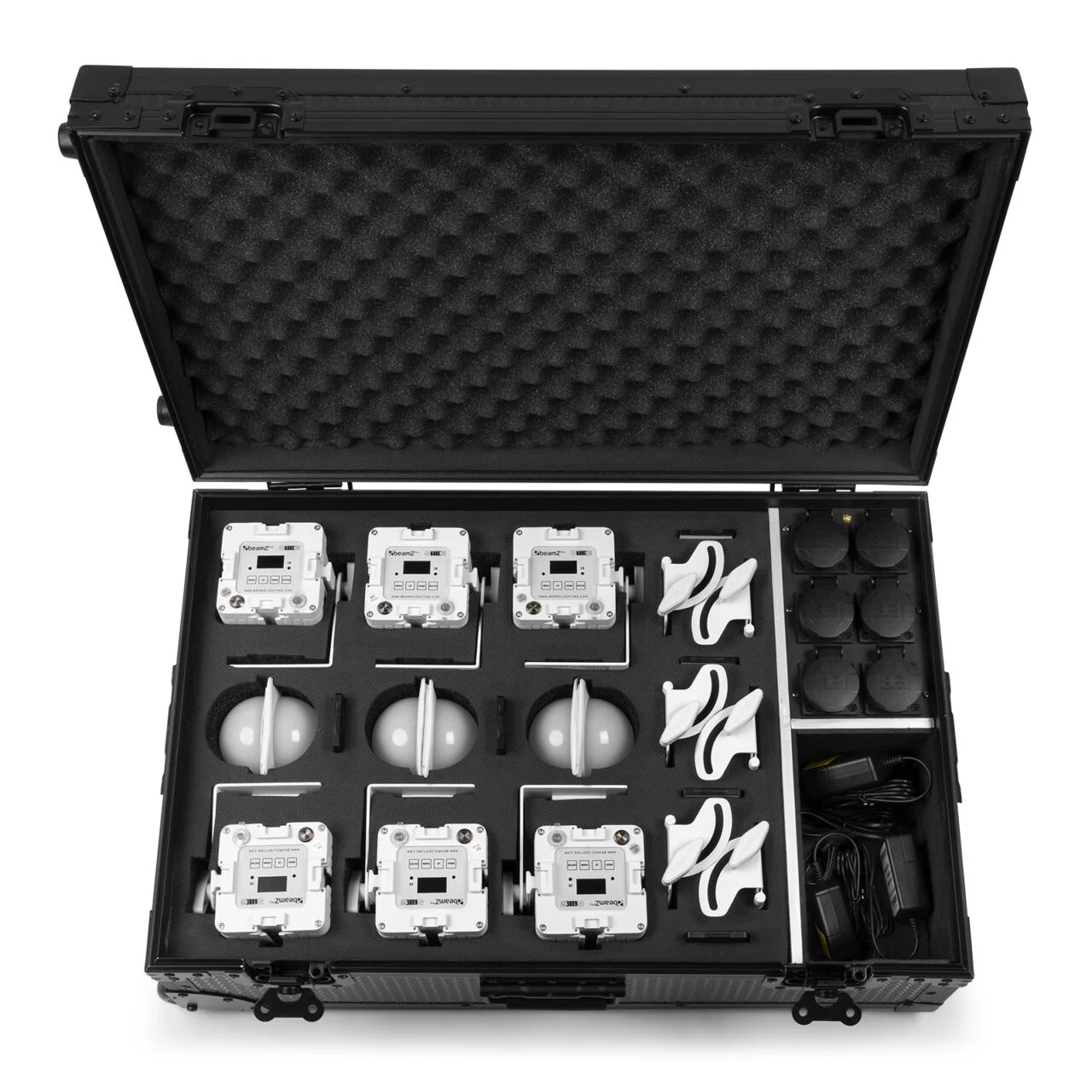 Beamz PRO FCC30 Charging Flightcase for KUBE20 - Image 6