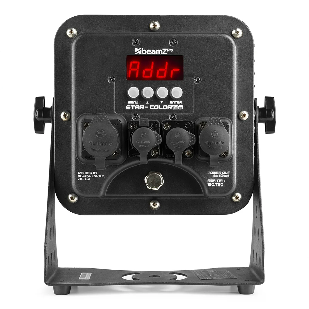 Beamz PRO Starcolor 128 MK1 Pack 8PCS with Flightcase - Image 4