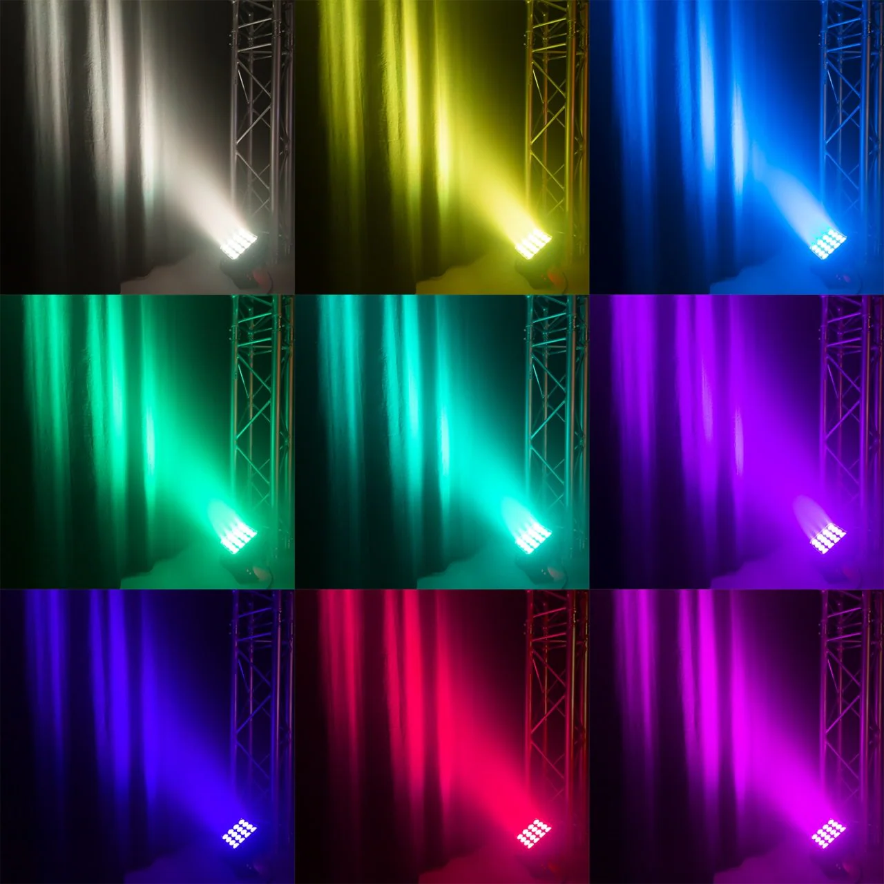 Beamz PRO Starcolor 128 MK1 Pack 8PCS with Flightcase - Image 6