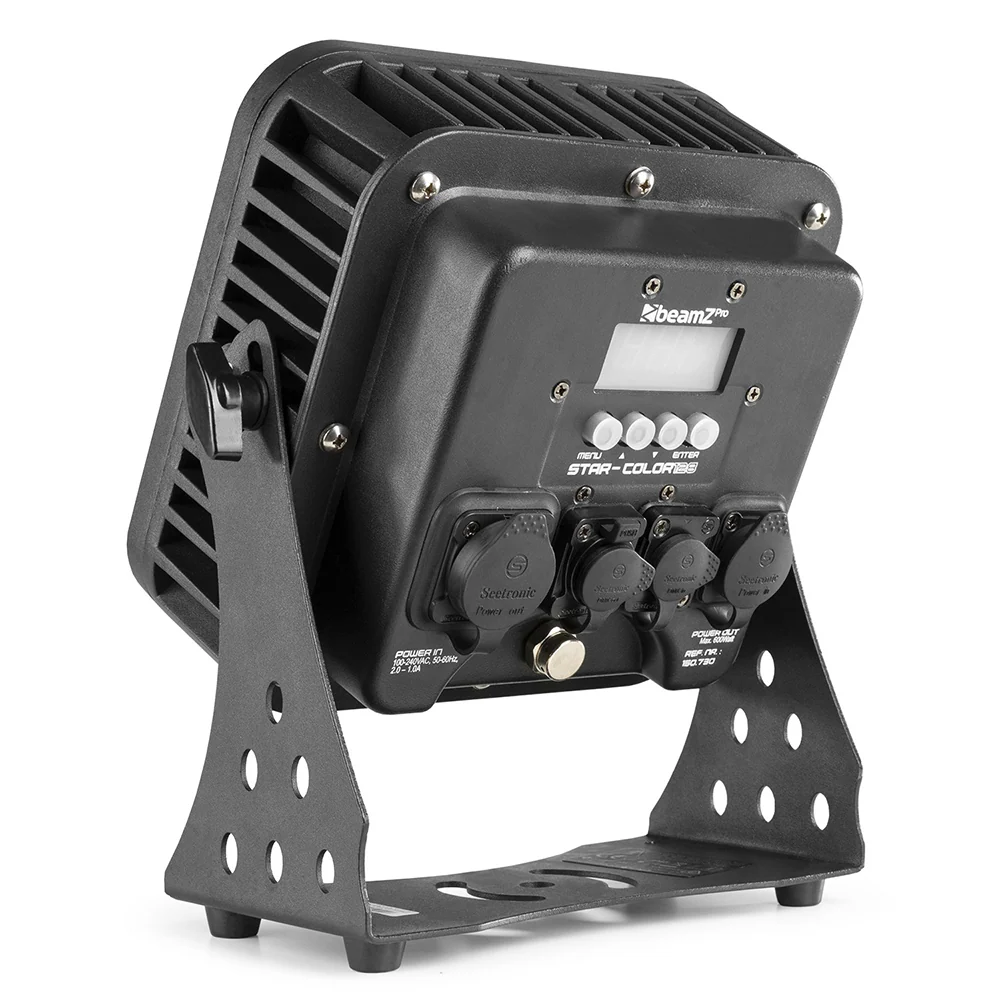 Beamz PRO Starcolor 128 MK2 Pack 8PCS with Flightcase - Image 3