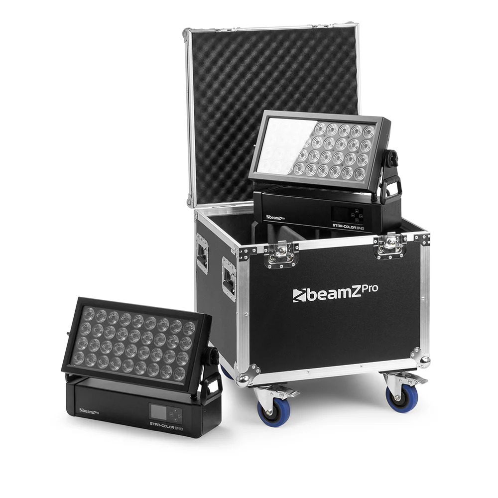 Beamz PRO Starcolor 540 Pack 2PCS with Flightcase - Image 2