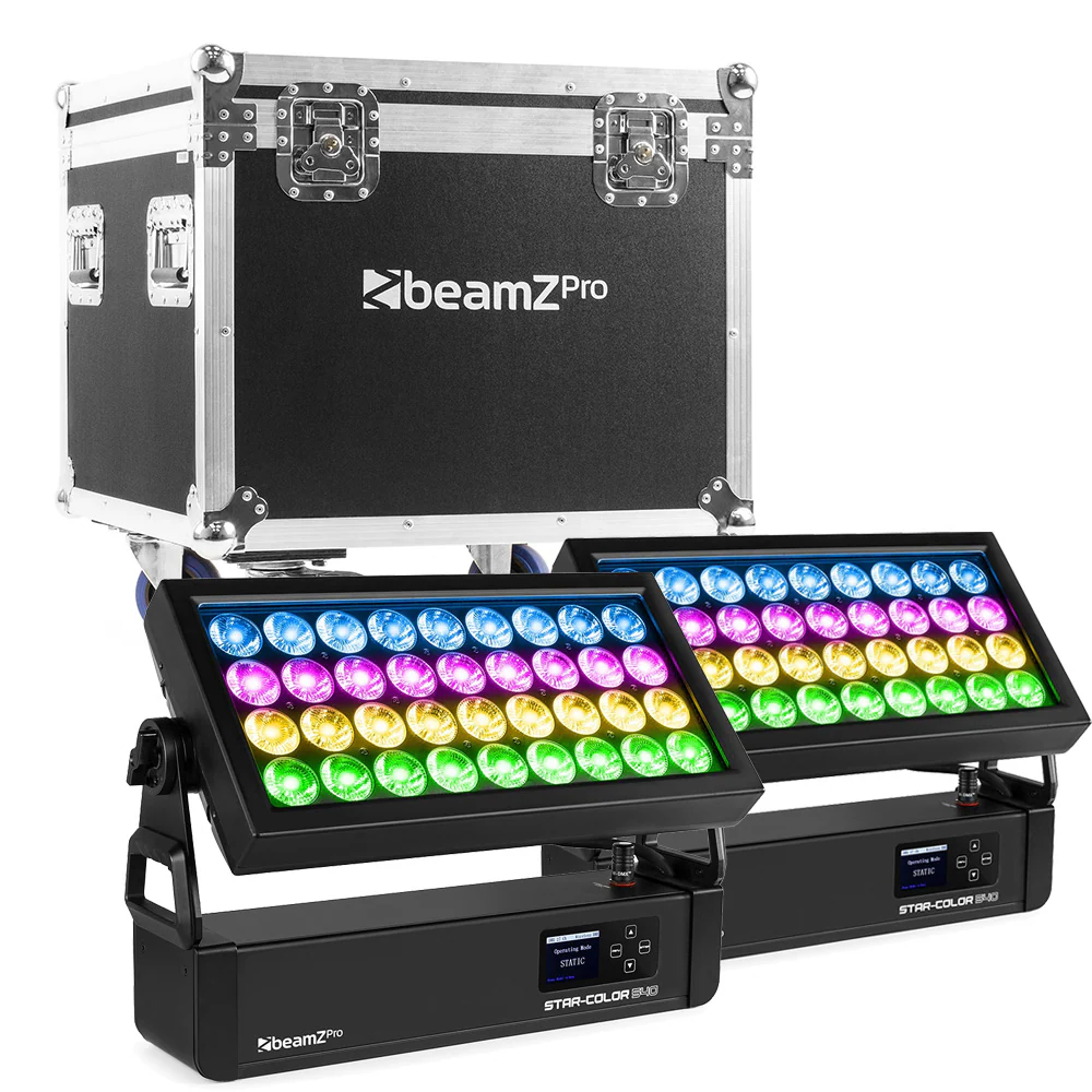 Beamz PRO Starcolor 540 Pack 2PCS with Flightcase - Image 6