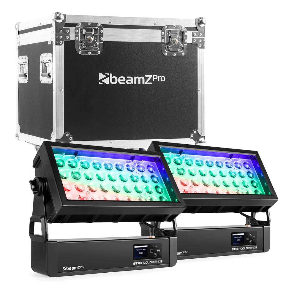Beamz PRO Starcolor 540 Zoom Pack 2PCS with Flightcase - Image 15