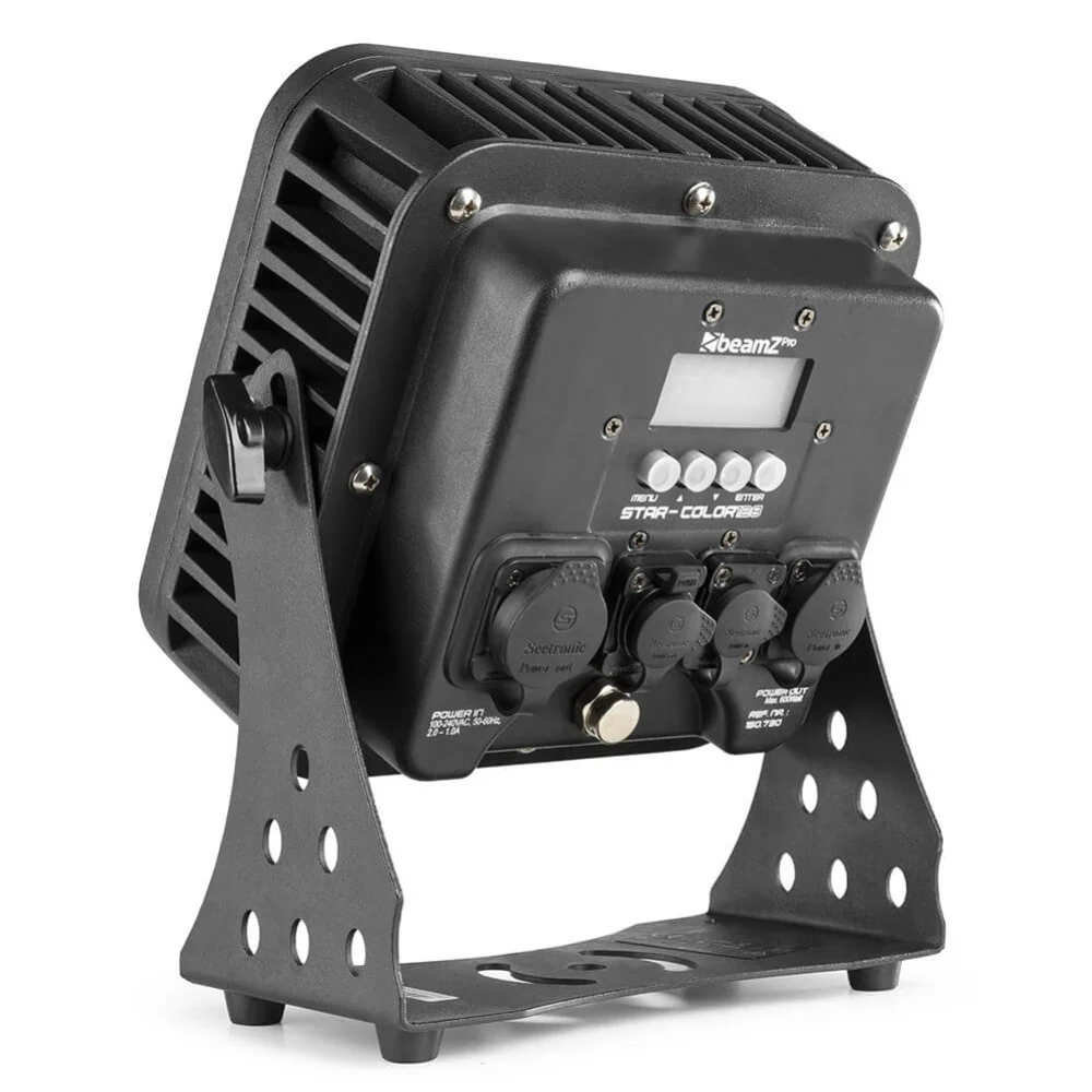 Beamz Pro StarColor IP65 128 LED Flood Light - RGBW - Image 4