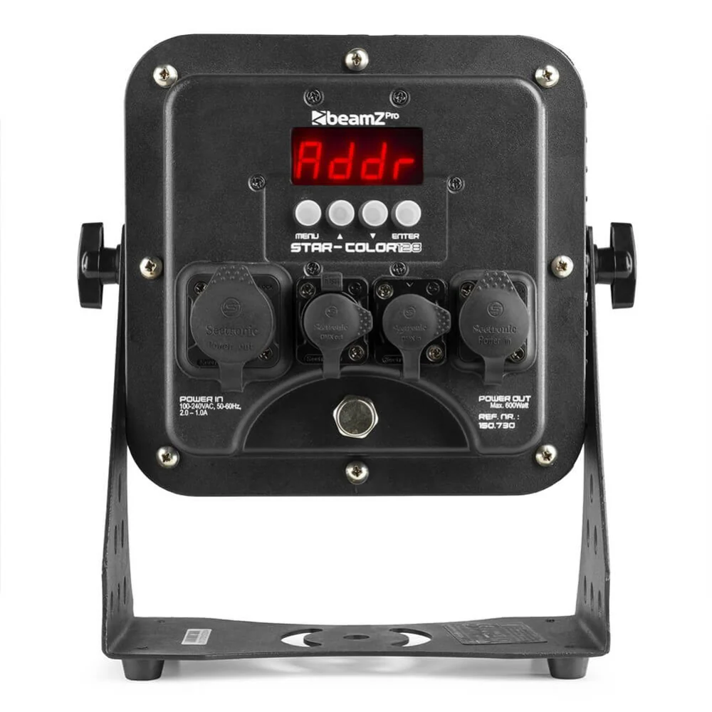 Beamz Pro StarColor IP65 128 LED Flood Light - RGBW - Image 5
