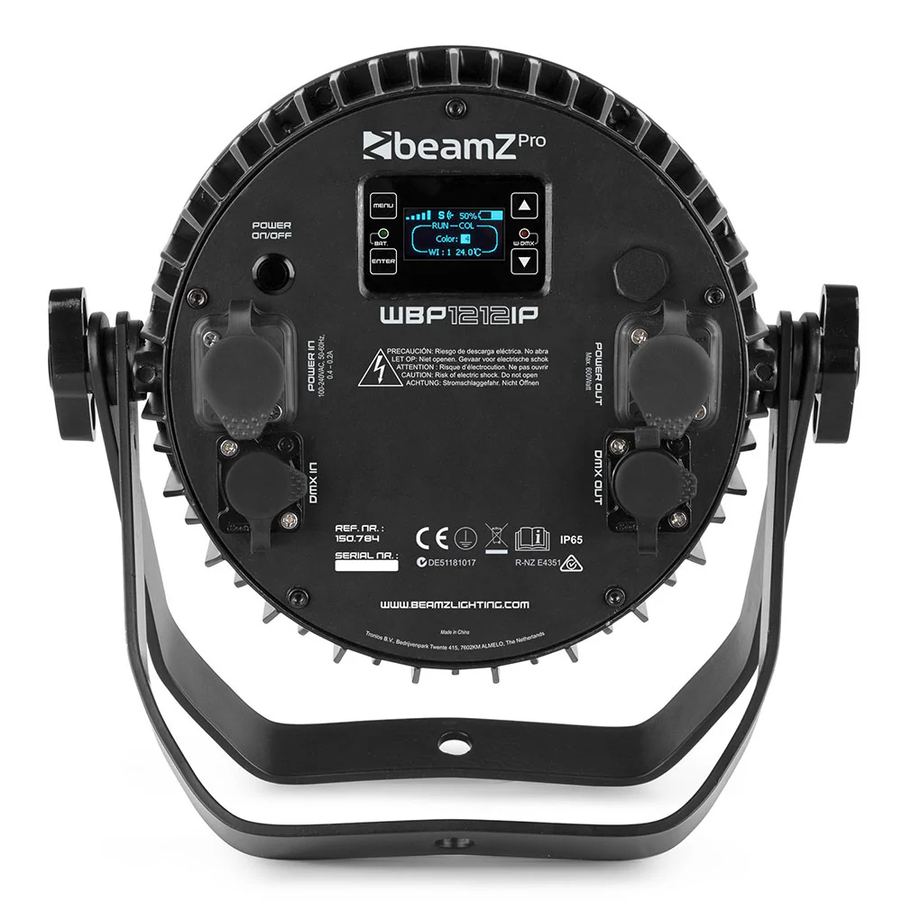 Beamz PRO WBP1212IP Wireless Battery Powered LED Par - Image 14