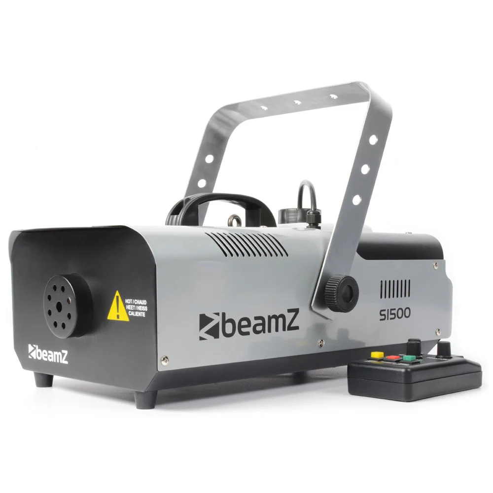 Beamz S1500 Smoke Machine DMX with Timer Remote - Image 2