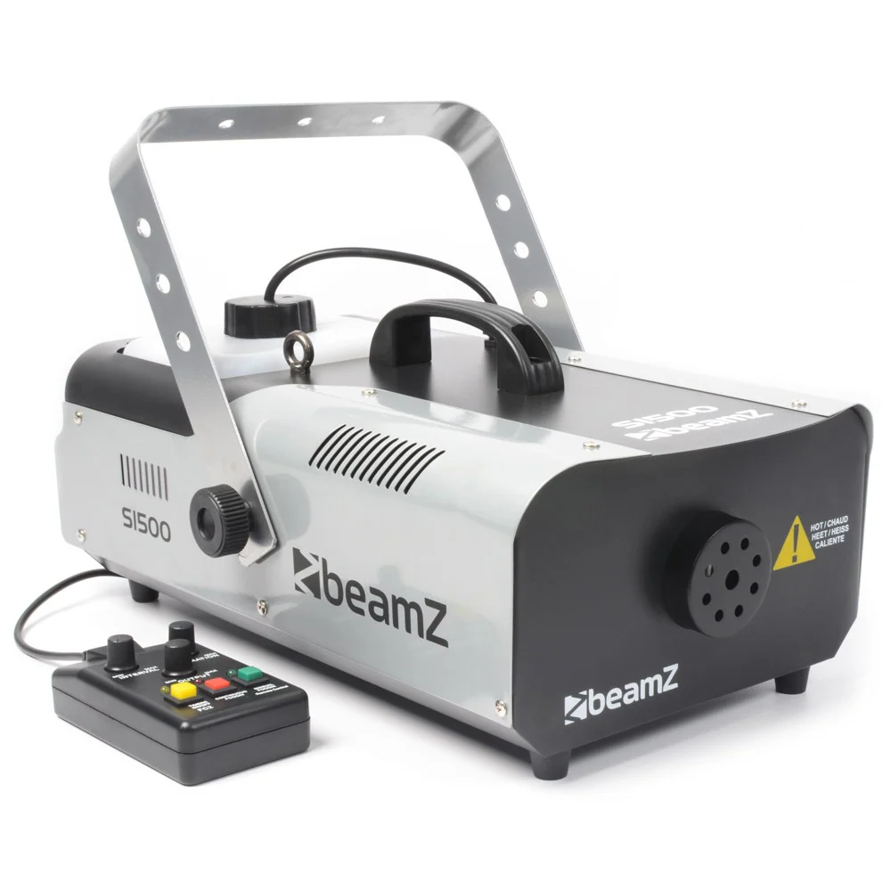 Beamz S1500 Smoke Machine DMX with Timer Remote - Image 5