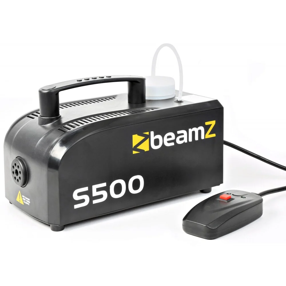 Beamz S500 Compact 0.4L 500W Smoke Machine with Free 1L Smoke Fluid - Image 2