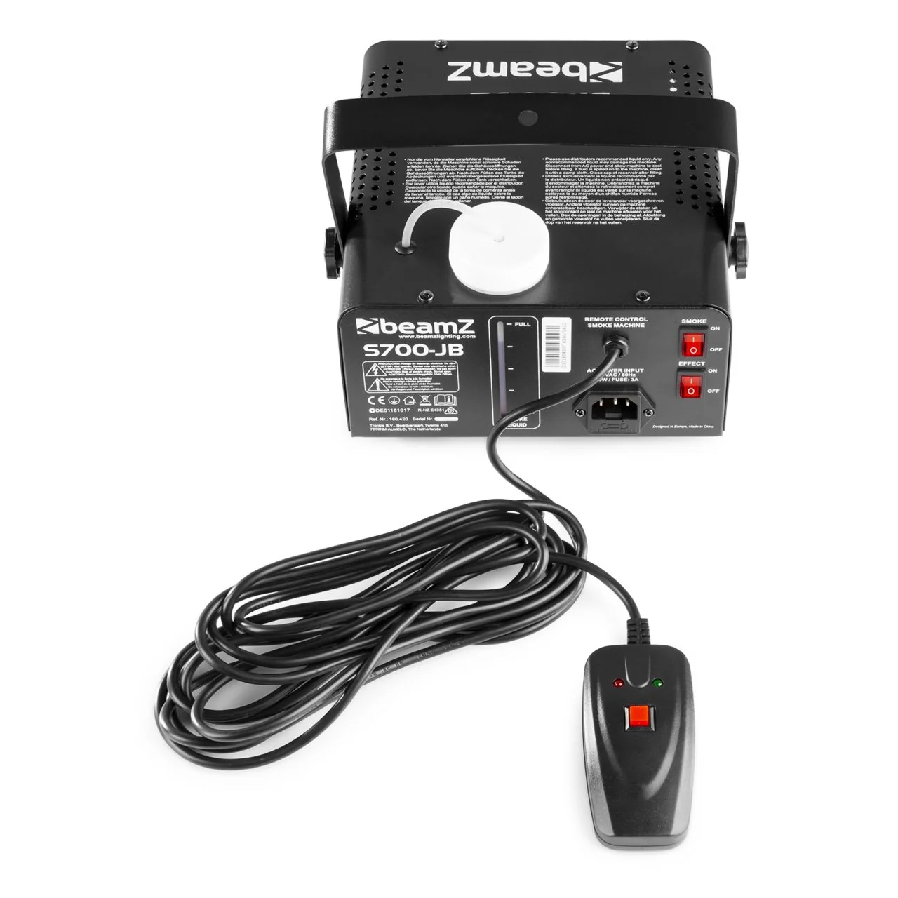 Beamz S700-JB Smoke Machine with LED Jelly Ball 700W - Image 14
