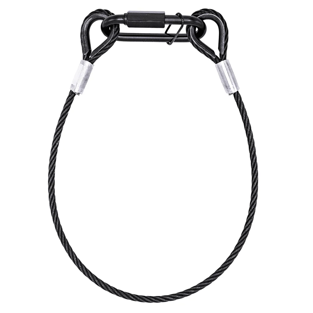 Beamz SAF65B Safety Cable 95cm - Black - Image 5