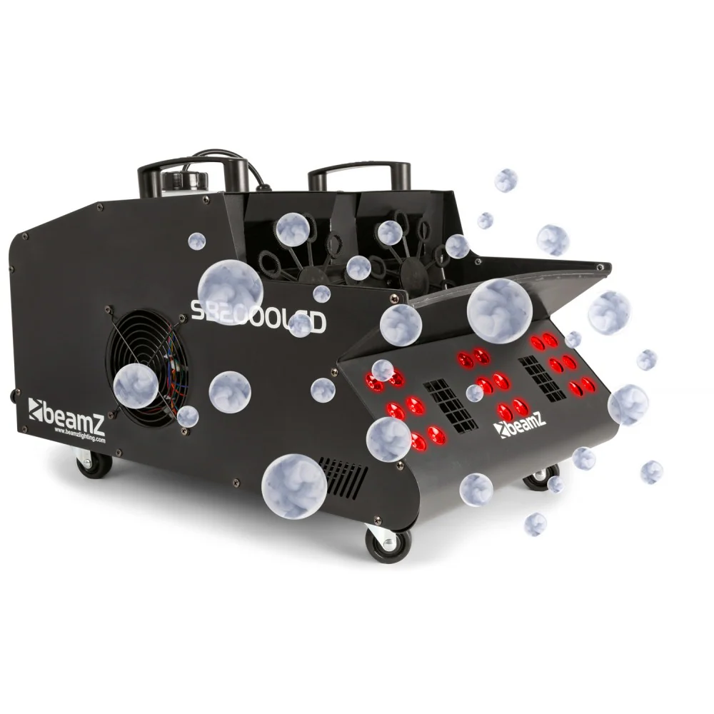 Beamz SB2000-LED Smoke & Bubble Machine with LED Wash - Image 11