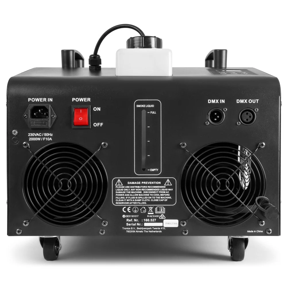 Beamz SB2000-LED Smoke & Bubble Machine with LED Wash - Image 7