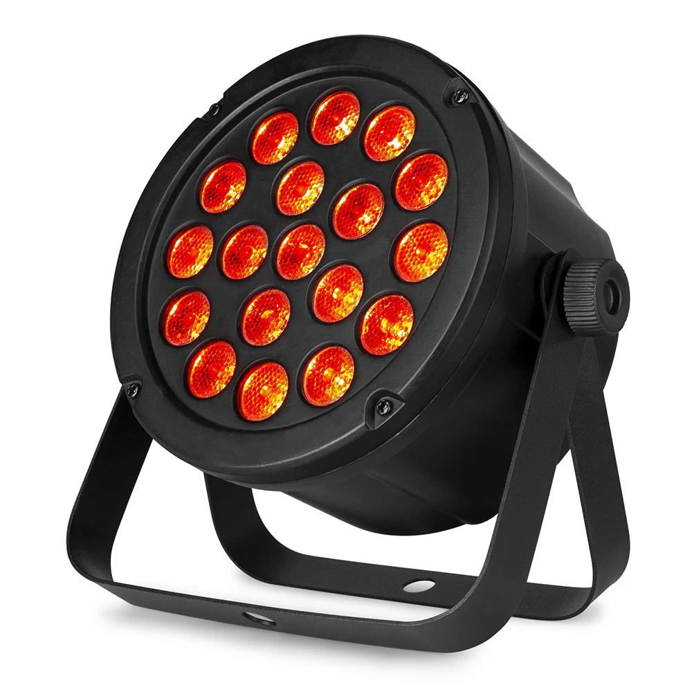 Beamz SlimPAR45 18x 3W 3-in-1 RGB LEDs DMX - Image 3