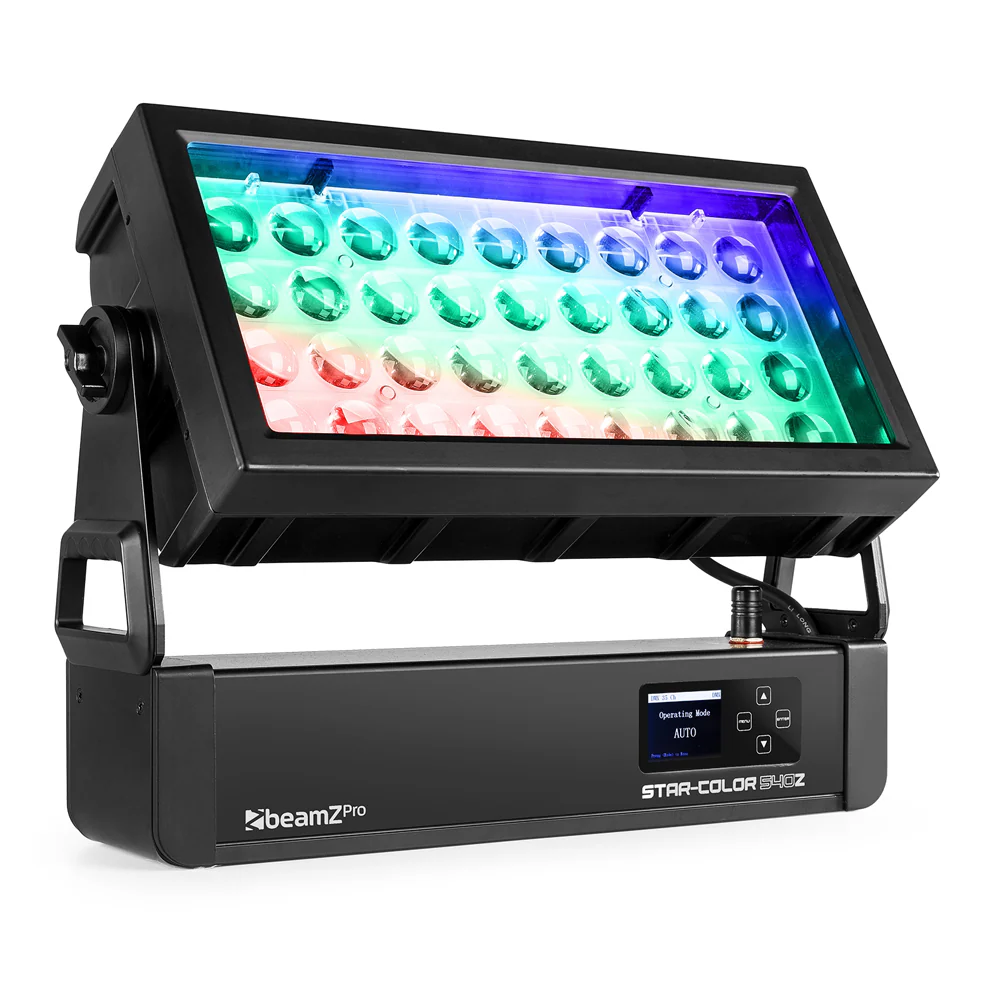 Beamz Star Colour 540Z Outdoor LED Wash Light with Zoom - Image 12
