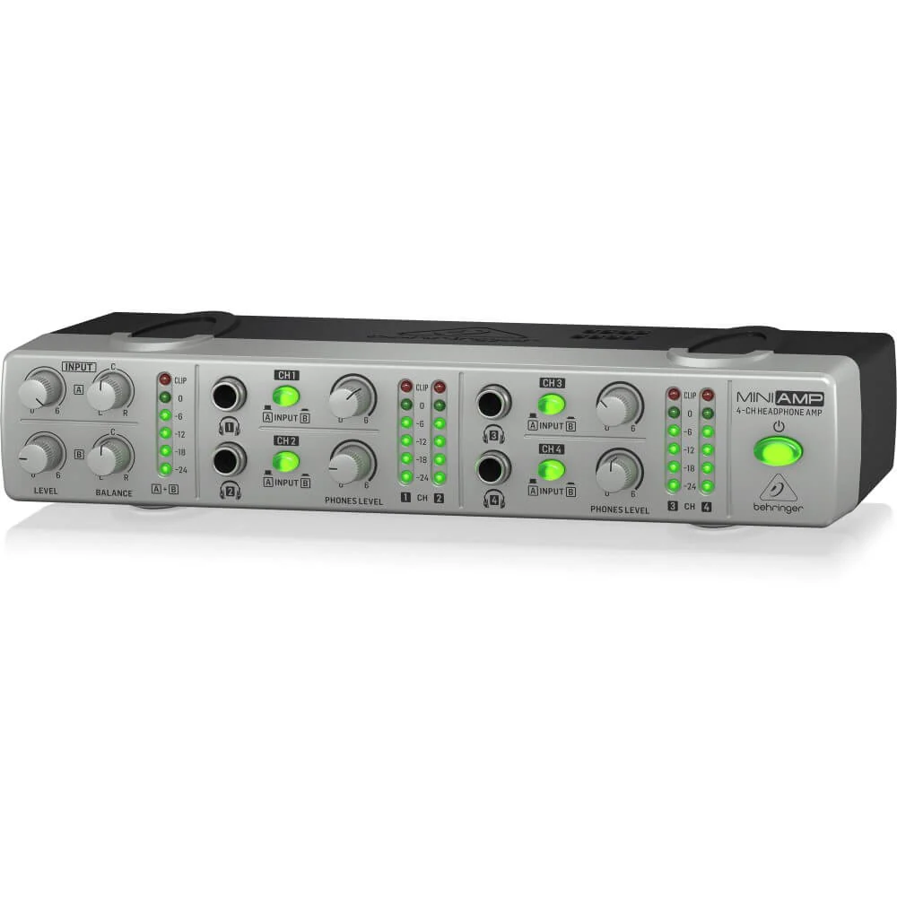 Behringer AMP800 V2 Ultra-Compact 4-Channel Stereo Headphone Amplifier - Image 9