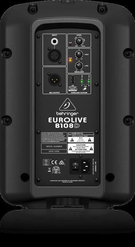 Behringer Eurolive B108D 8 inch Powered PA Speaker (300 Watt) - Image 3