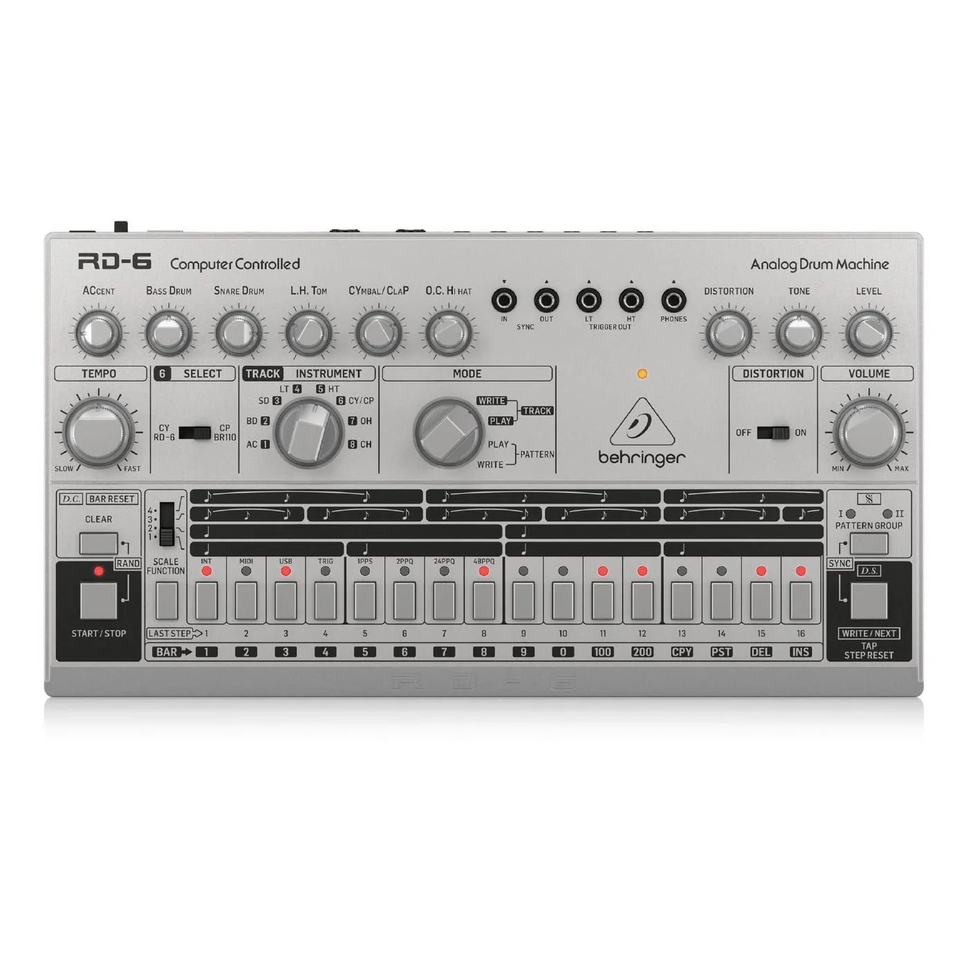 Behringer RD6 SR Analog Drum Machine - Image 4